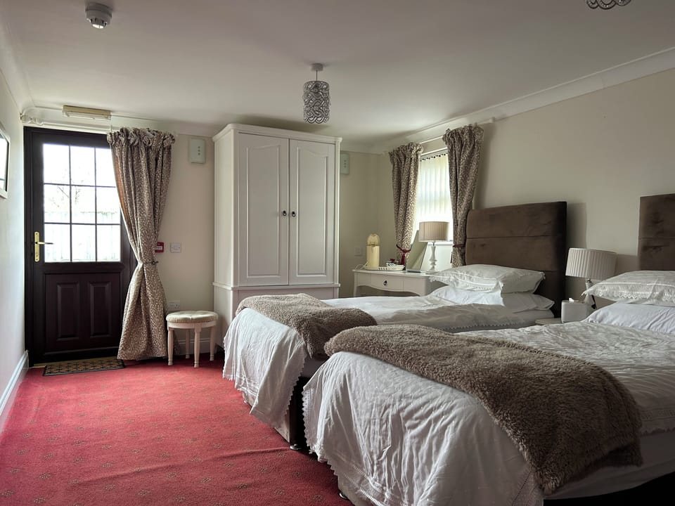 Room 8 Twin Room, Accessible (Dog friendly x 1 dog) | 1 bedroom, premium bedding, individually decorated