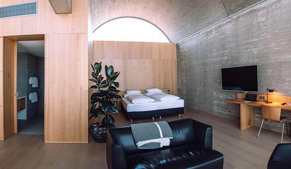 Suite | Premium bedding, down comforters, memory foam beds, minibar