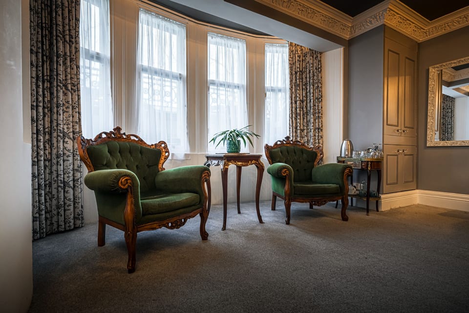 The Islay Suite | Living area | 38-inch LED TV with digital channels, TV, DVD player