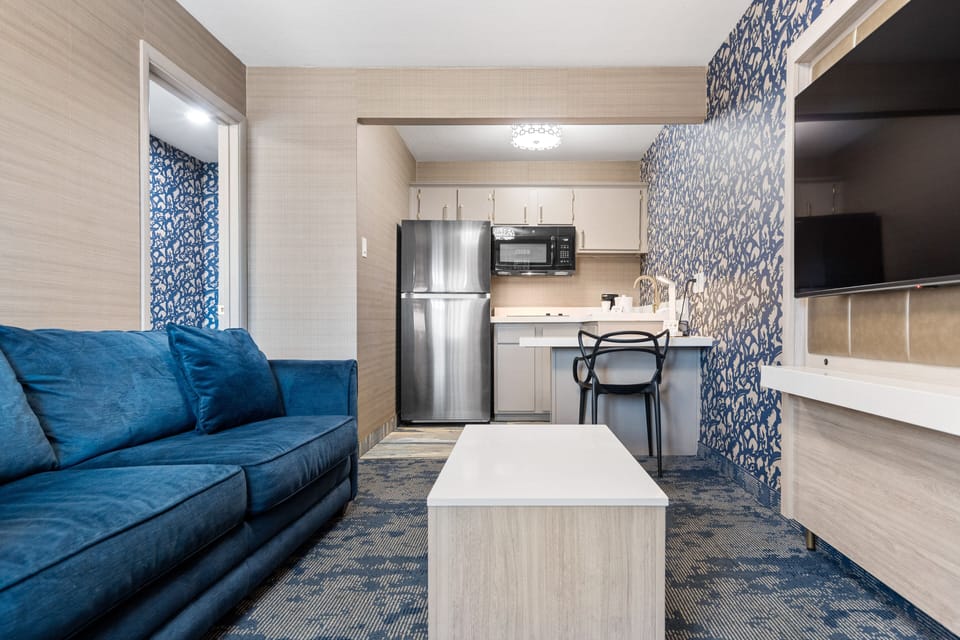 55-inch TV with satellite channels