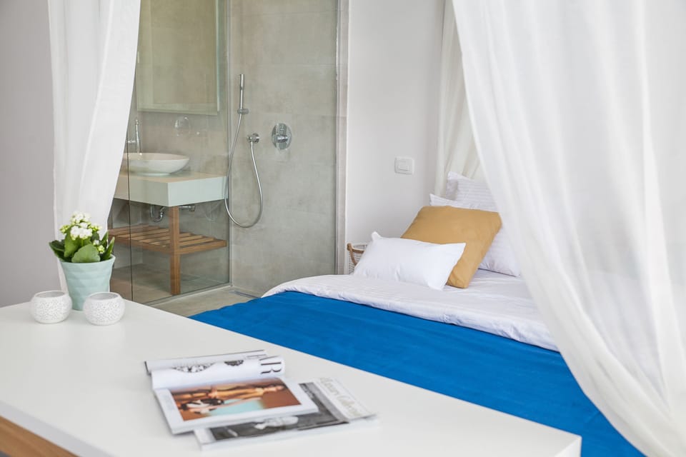 Deluxe Double Room, Balcony, Side Sea View | Premium bedding, memory foam beds, minibar, in-room safe