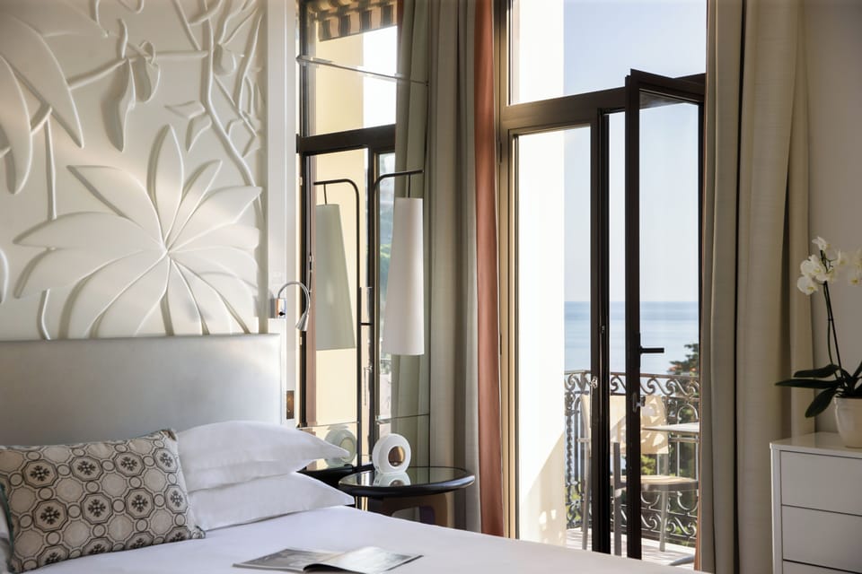 Deluxe Room, Balcony, Garden View (sea and garden view) | Premium bedding, free minibar, in-room safe, desk