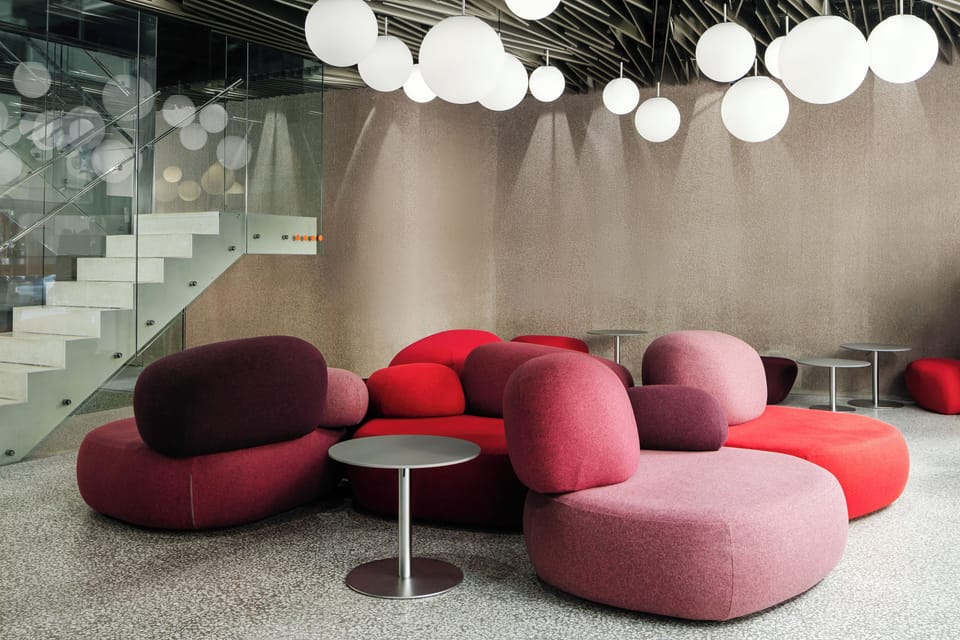 Lobby sitting area