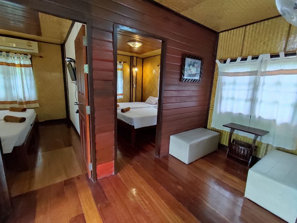 Villa 2 Bedroom | Living area | 32-inch LCD TV with satellite channels, TV