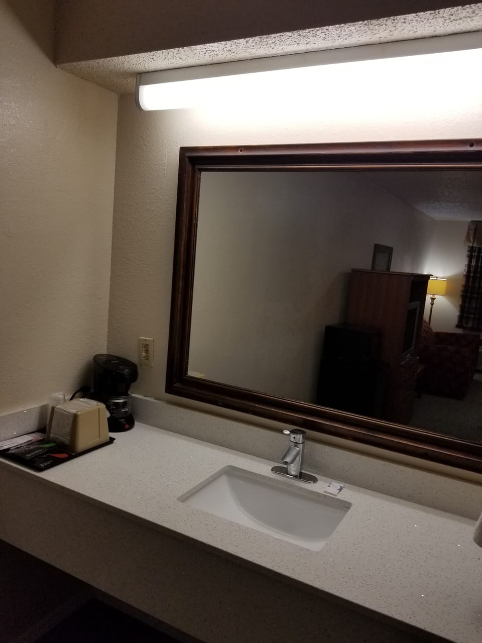 Desk, blackout drapes, iron/ironing board, free WiFi