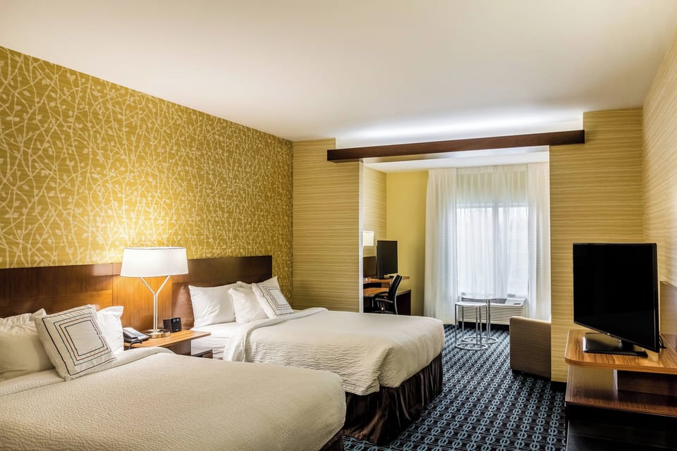 Suite, Multiple Beds | In-room safe, desk, blackout drapes, iron/ironing board