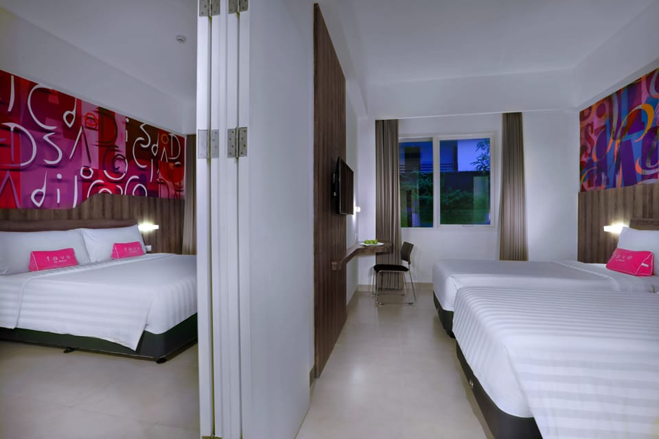 In-room safe, desk, iron/ironing board, free cribs/infant beds