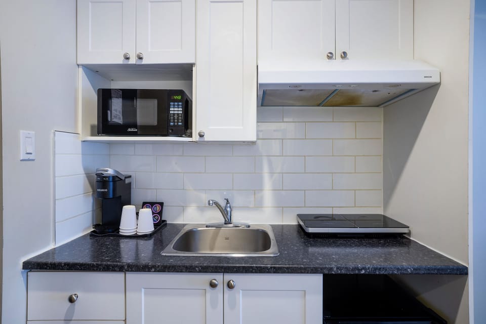 Superior Room, 2 Double Beds, Kitchenette | Desk, blackout drapes, iron/ironing board (on request), WiFi (free)