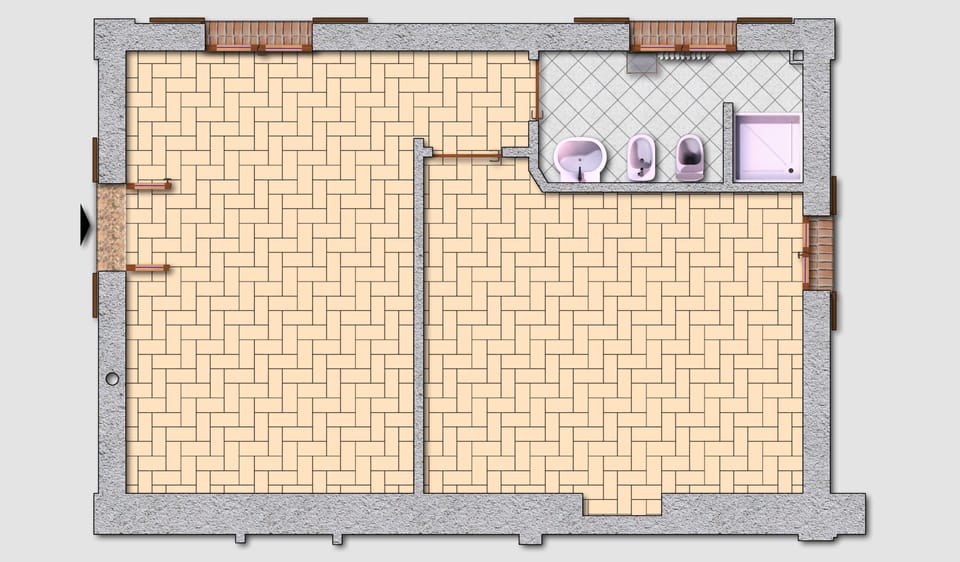 Classic Apartment, 1 Bedroom | Floor plan