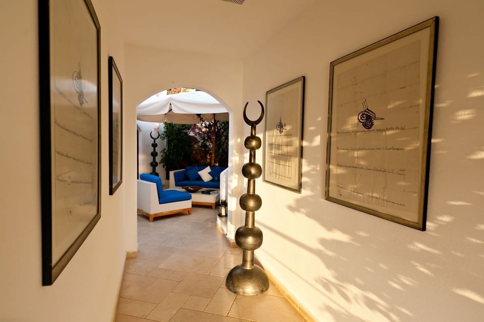 Interior entrance