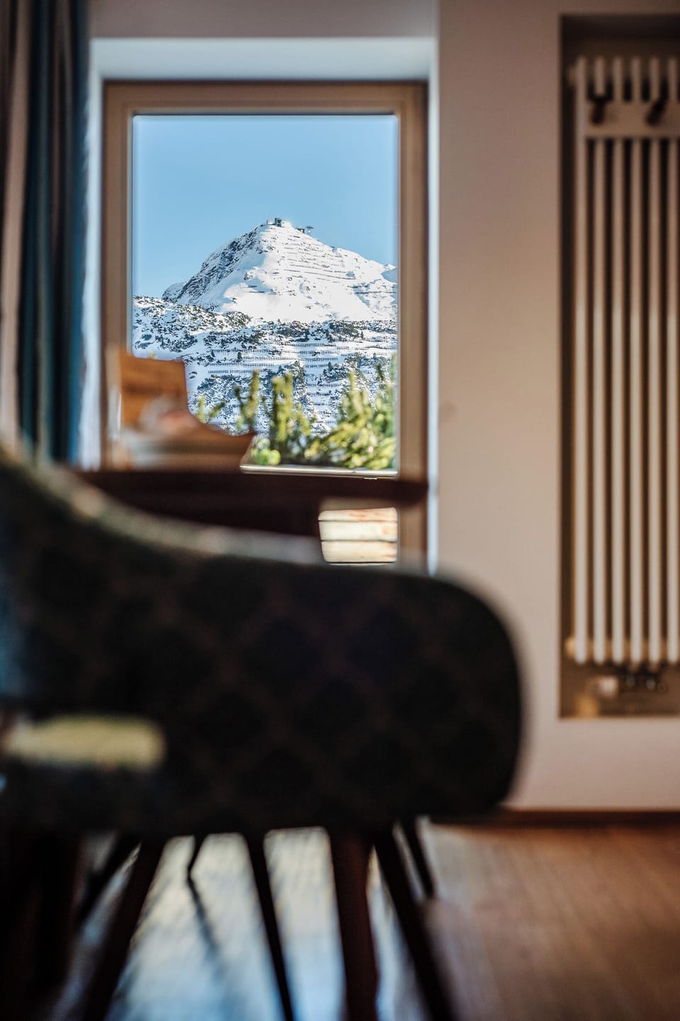 Double Room, Mountain View, Mountainside | Hypo-allergenic bedding, down comforters, individually decorated