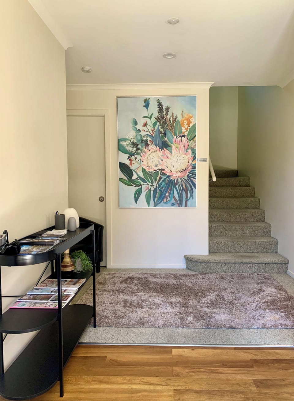 Interior entrance