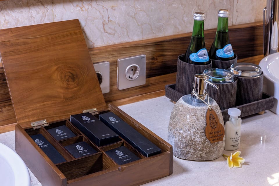 Two Storey Pool Villa | Bathroom amenities | Separate tub and shower, deep soaking tub, rainfall showerhead