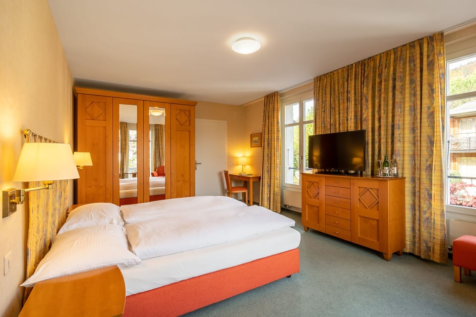 Double Room, Mountain View | In-room safe, desk, free cribs/infant beds, free WiFi