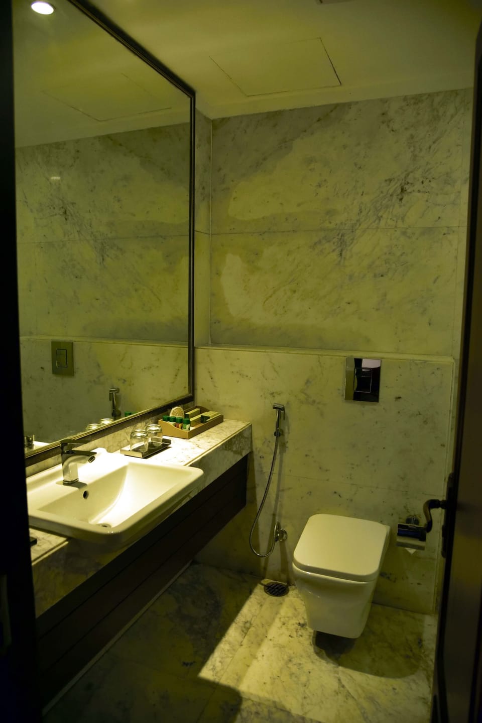 Winter Green Room | Bathroom | Shower, free toiletries, hair dryer, slippers