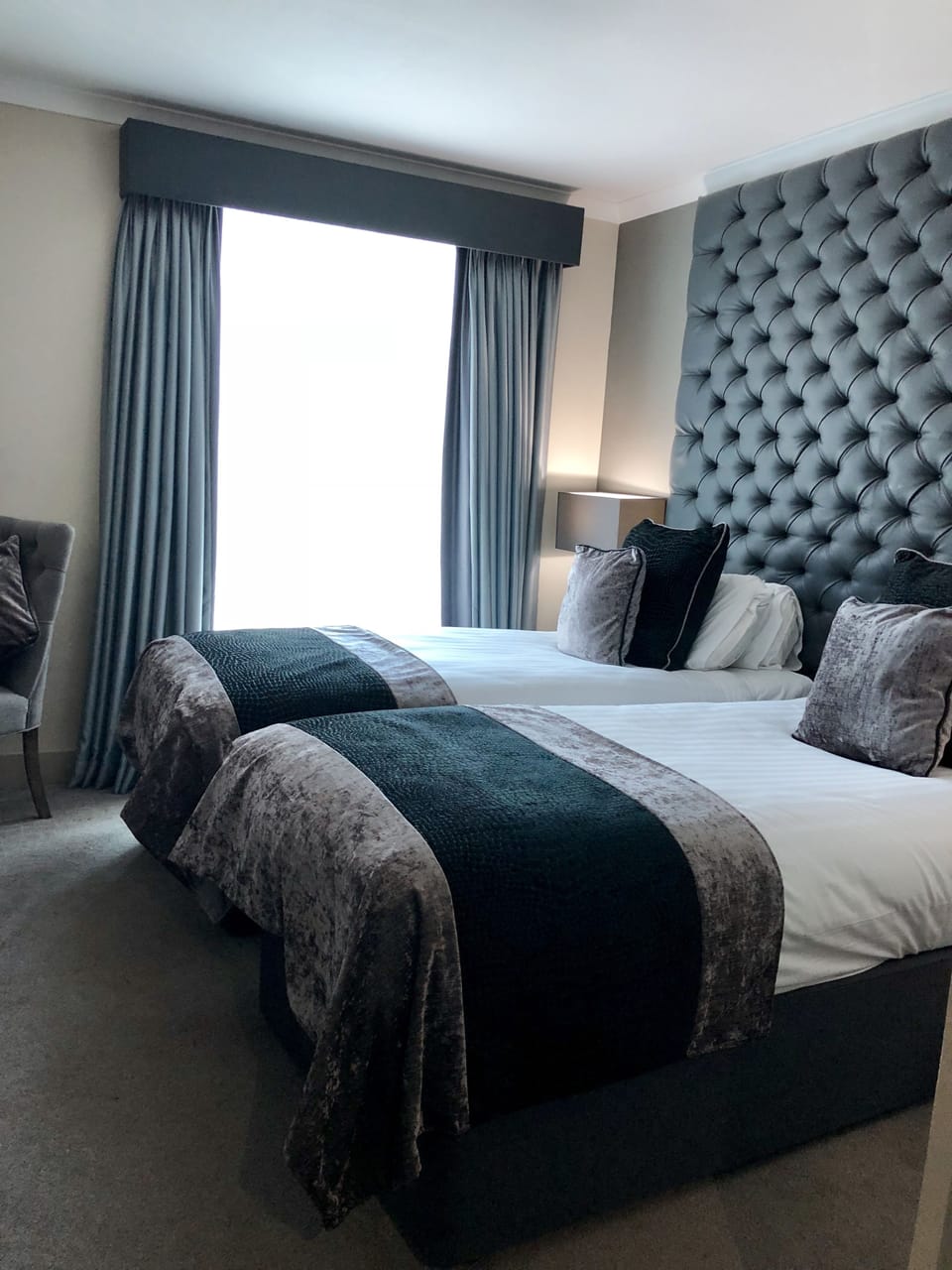 Superior Twin Room | In-room safe, desk, blackout drapes, iron/ironing board