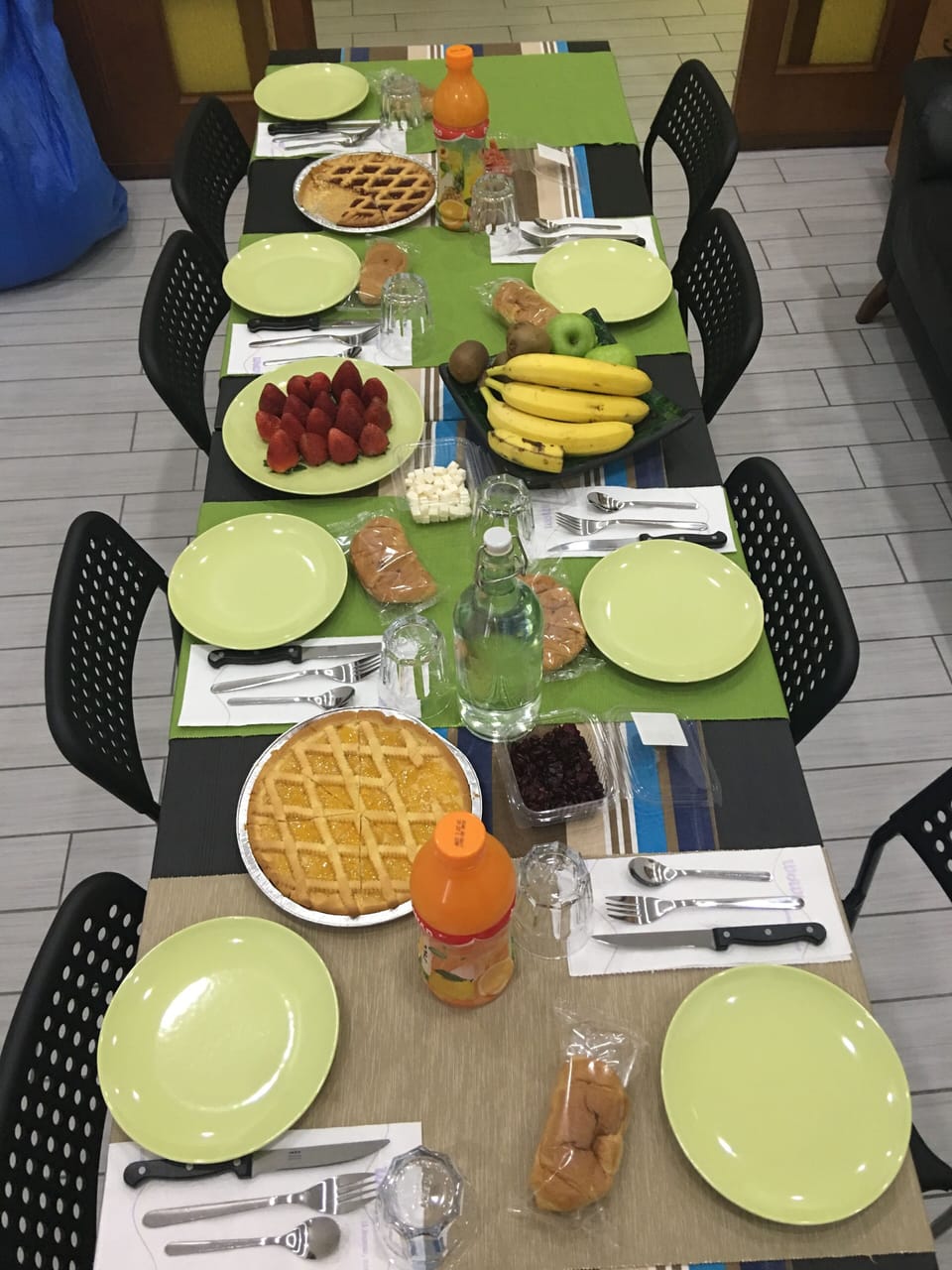 Daily cooked-to-order breakfast for a fee