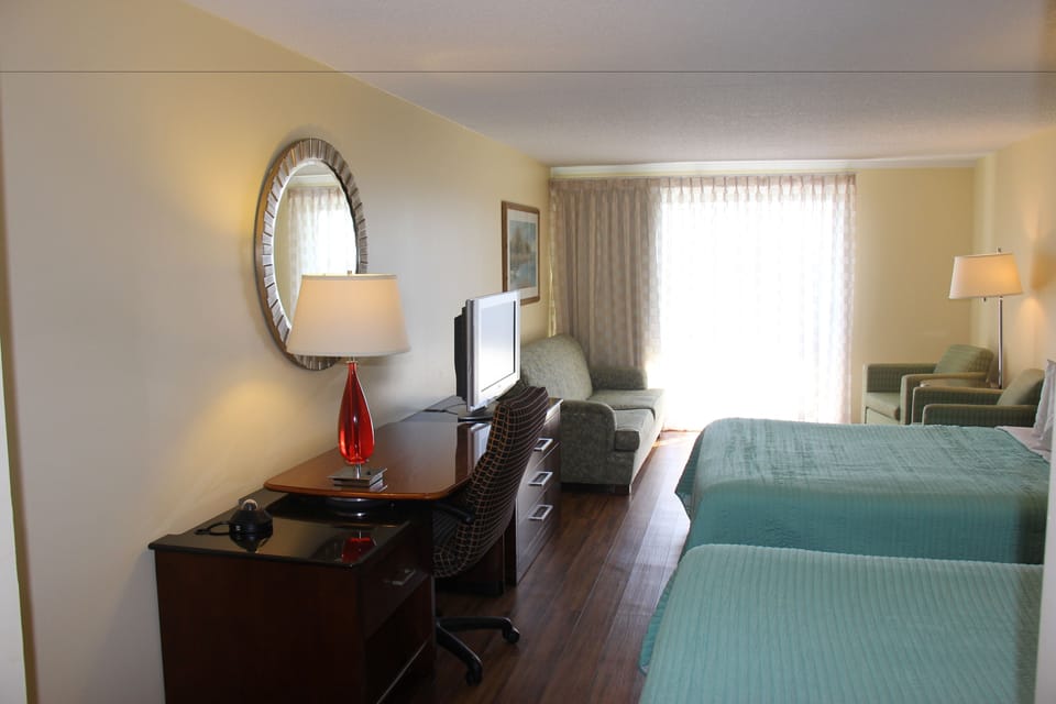 Premier Room, 2 Queen Beds | Iron/ironing board, free WiFi, bed sheets, alarm clocks
