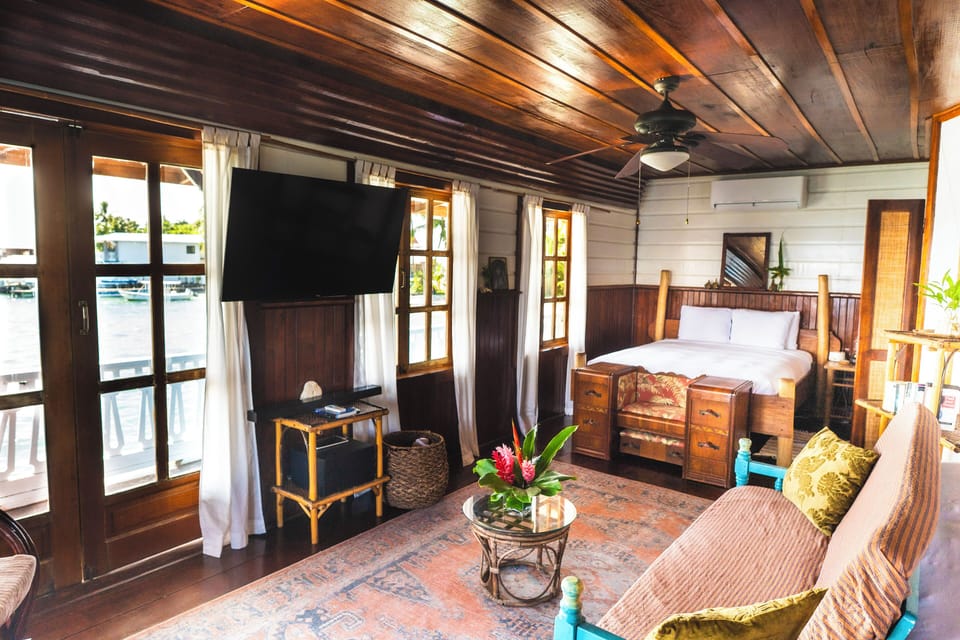 Deluxe Room, Multiple Beds, Kitchenette, Ocean View | Premium bedding, down comforters, pillowtop beds, individually decorated