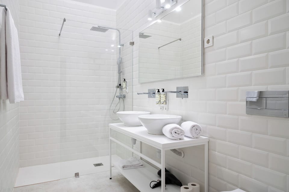 Premium Suite | Bathroom | Shower, rainfall showerhead, free toiletries, hair dryer