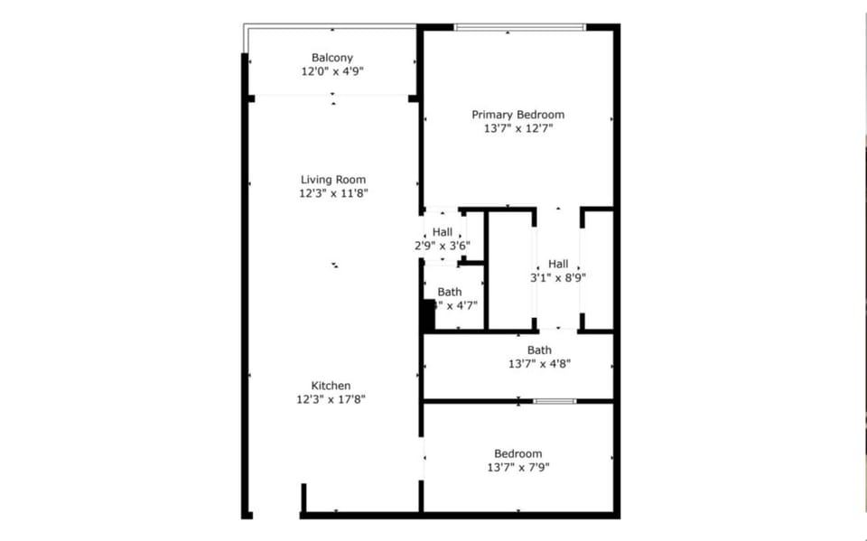 Luxury Apartment, 2 Bedrooms, Balcony, Ocean View | 1 bedroom, iron/ironing board, free WiFi, bed sheets