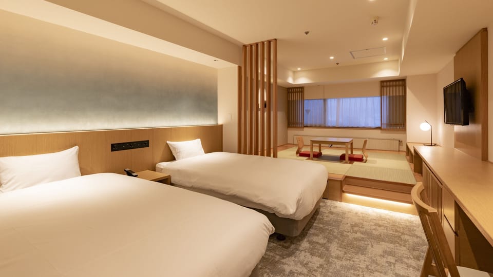 Premium Room, Multiple Beds (New Main Building) | 1 bedroom, desk, blackout drapes, free WiFi