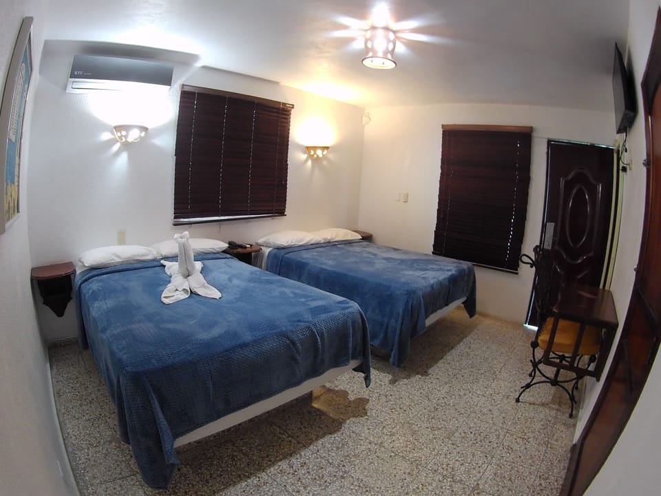 Standard Duplex, 2 Queen Beds | In-room safe, soundproofing, iron/ironing board, free WiFi
