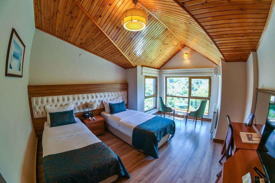 Standard Twin Room, Mountain View | Premium bedding, minibar, in-room safe, desk