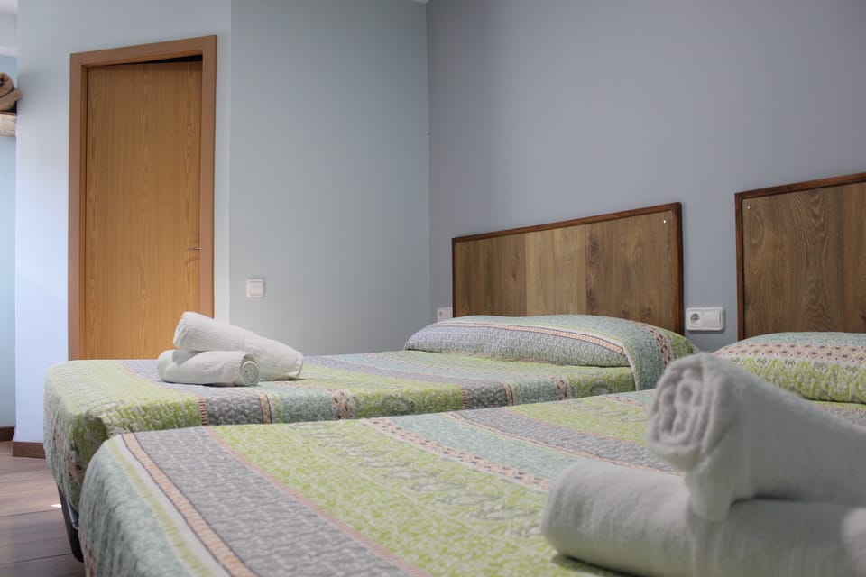 Family Quadruple Room, 2 Double Beds | Premium bedding, desk, blackout drapes, iron/ironing board