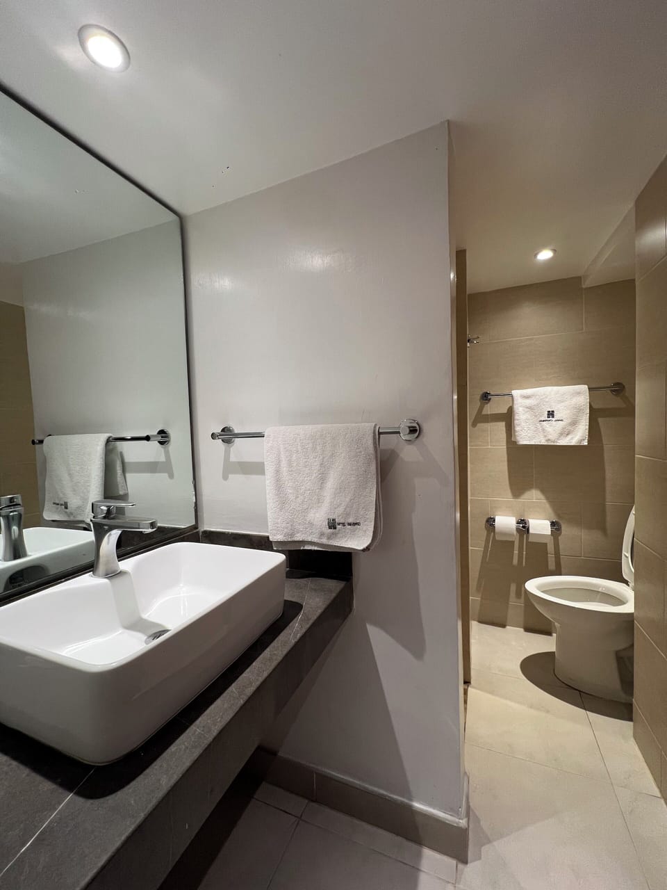 Standard Double Room | Bathroom | Shower, towels