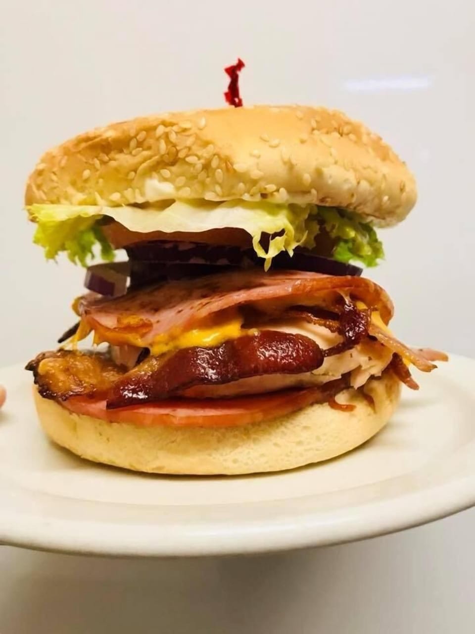 Breakfast, lunch and dinner served