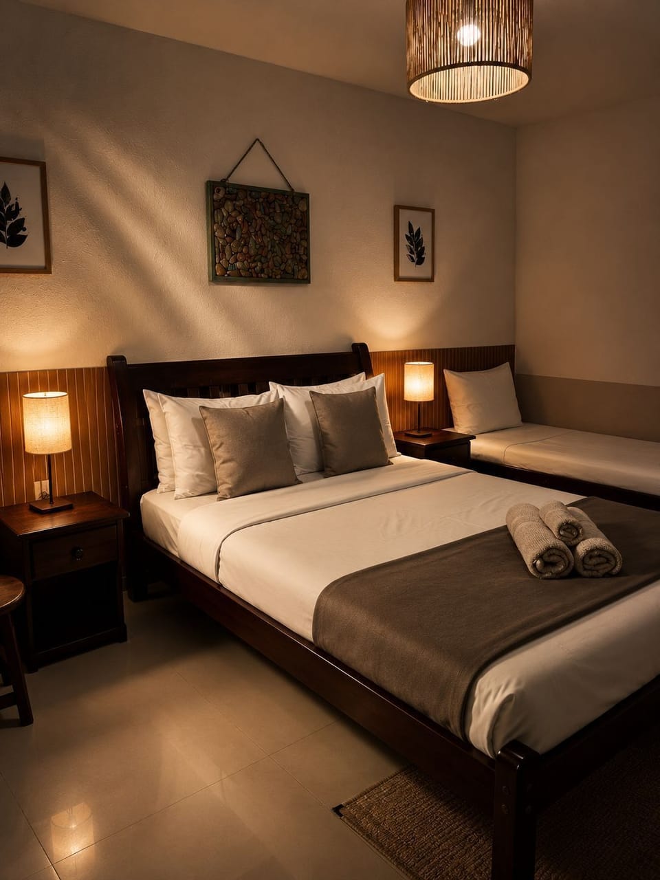 Superior Triple Room | Hypo-allergenic bedding, minibar, blackout drapes, soundproofing