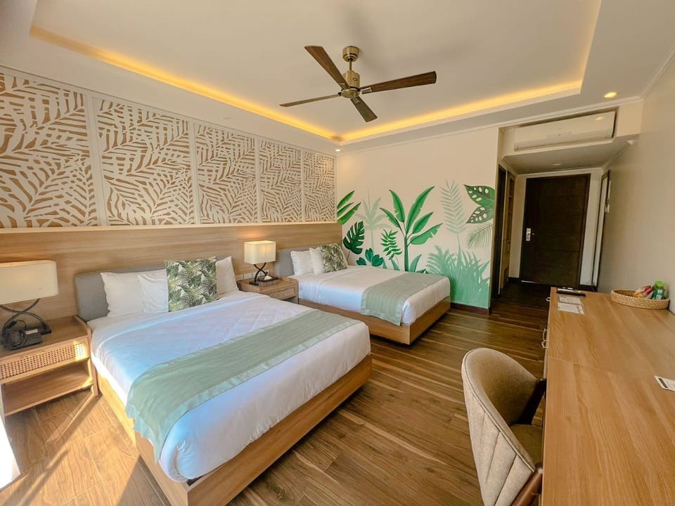 Villa | In-room safe, desk, laptop workspace, iron/ironing board