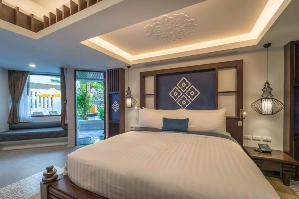 Deluxe Pool Access  | Free minibar items, in-room safe, desk, soundproofing