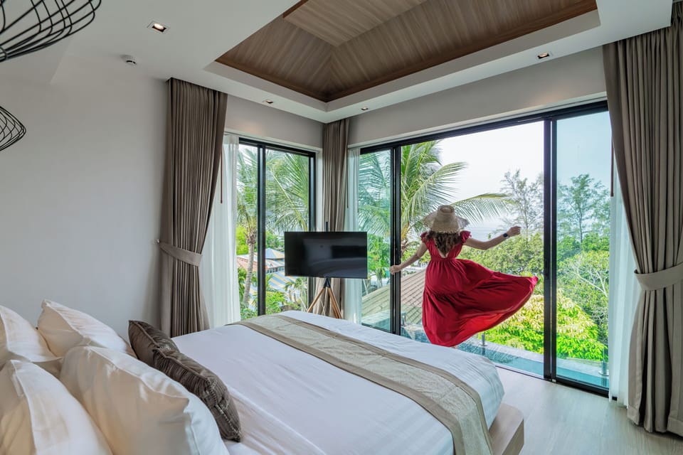 Pool Villa | Free minibar items, in-room safe, desk, soundproofing