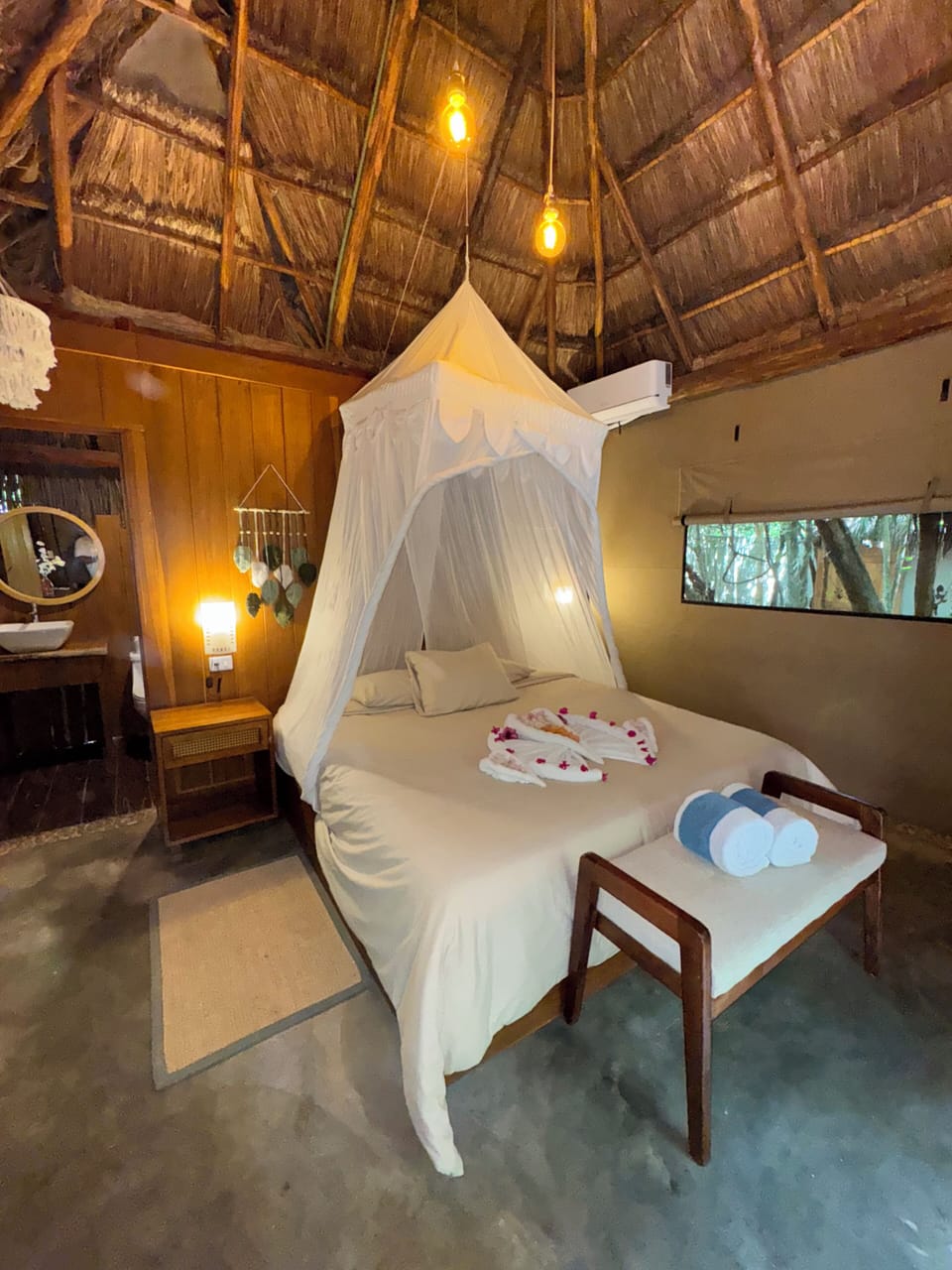 Superior Bungalow, 1 King Bed, Terrace, Ground Floor | Down comforters, free WiFi, bed sheets