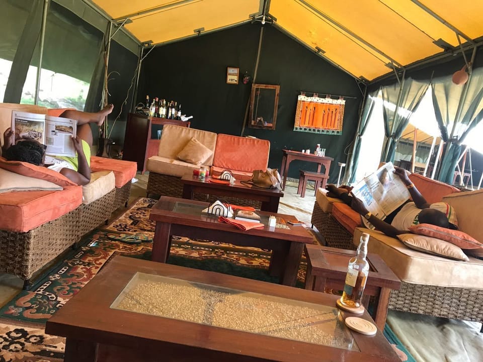 The Nubian in the Mara Luxury tent in Kenya