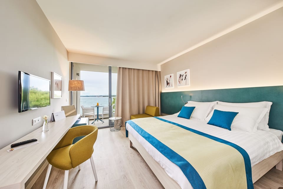 Premium room with balcony, Sea view | View from room