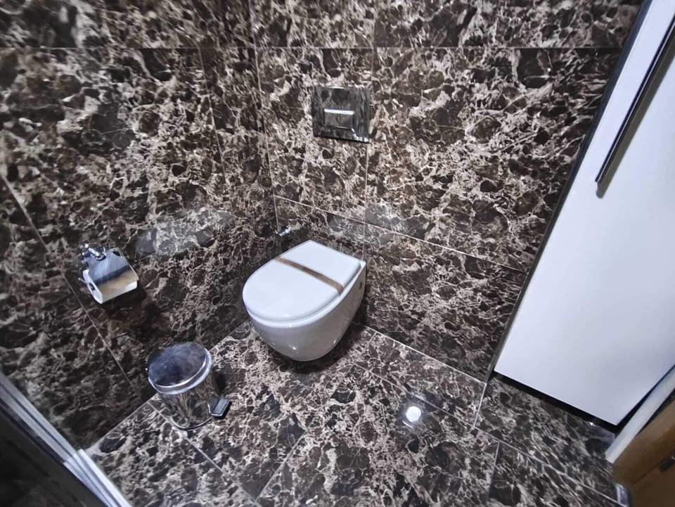 Junior Suite | Bathroom | Shower, free toiletries, hair dryer, slippers