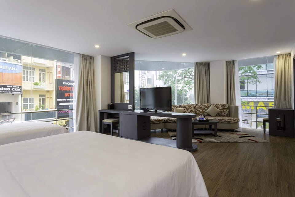 Royal Suite, City View (Rooftop Pool) | View from room