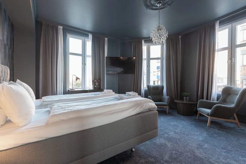 Junior Studio Suite | Individually decorated, desk, laptop workspace, iron/ironing board