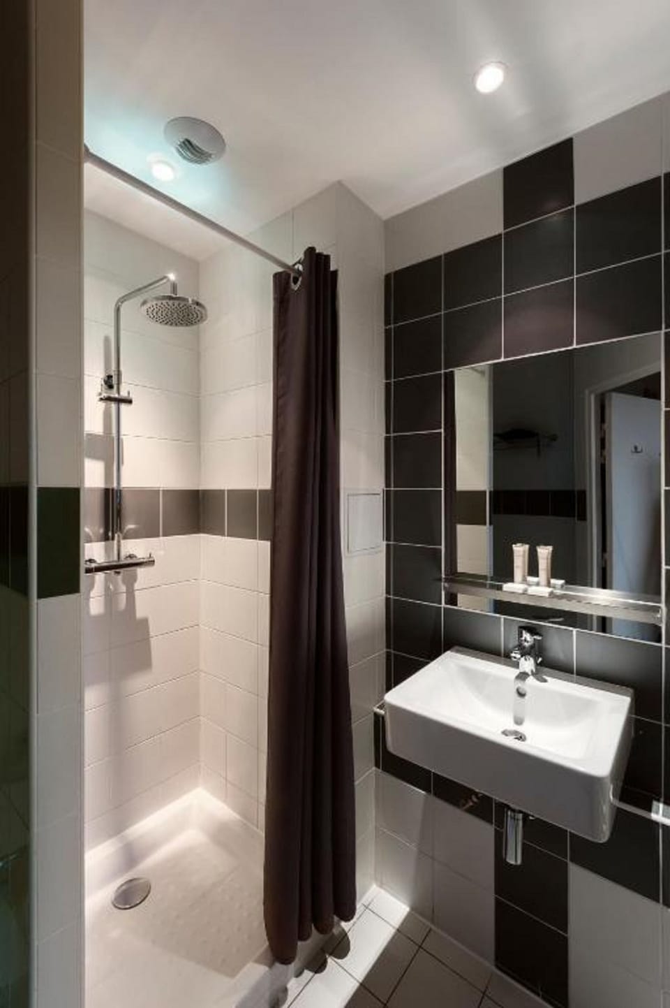 Shower, hair dryer