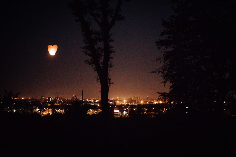 City view from property