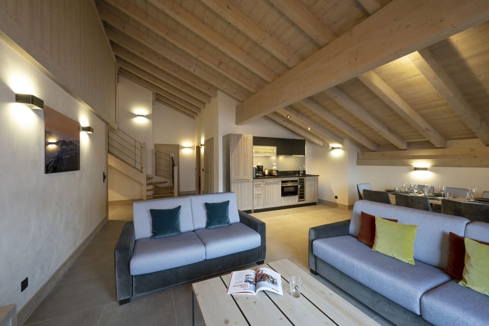 Appartement 5 Pièces 10 personnes Prestige | Living area | Flat-screen TV, DVD player