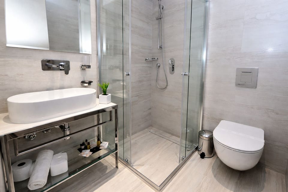 Standard Room | Bathroom | Shower, free toiletries, hair dryer, towels