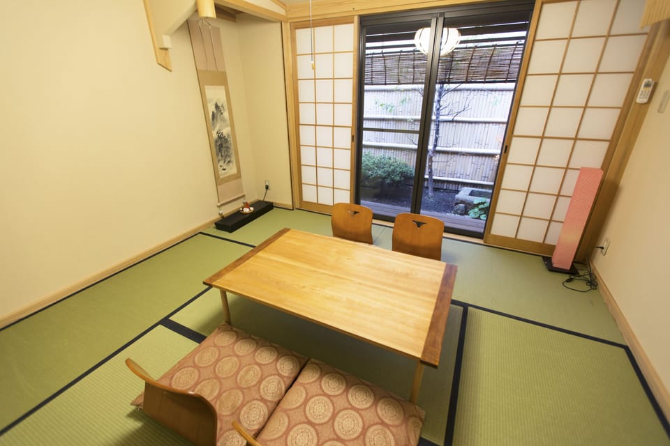 Japanese Style Townhouse (Beds + Futons) | Desk, free WiFi, bed sheets
