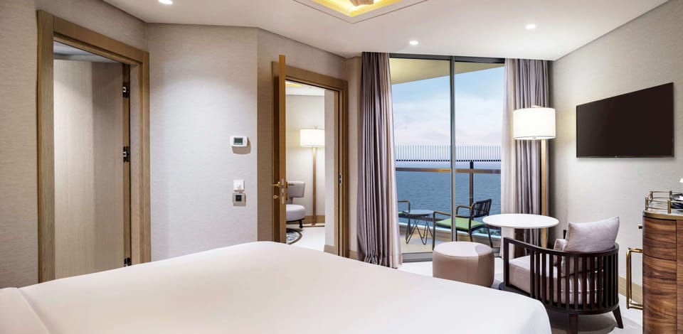 Suite, 1 King Bed, Sea View | View from room