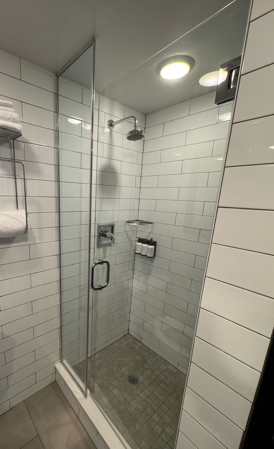 Free toiletries, hair dryer (on request), towels, soap