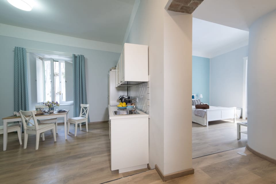 Family Condo, 1 Bedroom, City View | Private kitchen | Fridge, stovetop, espresso maker, coffee/tea maker