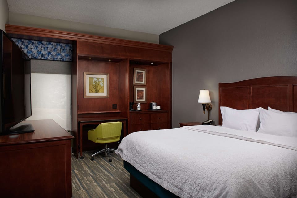 One King Bed | In-room safe, desk, iron/ironing board, free cribs/infant beds